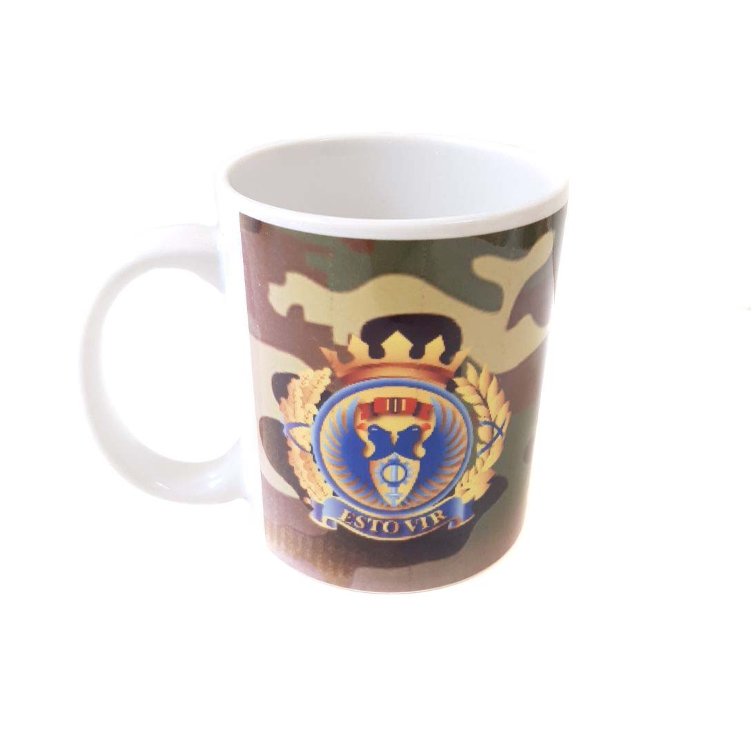 Tazón camuflado ejercito