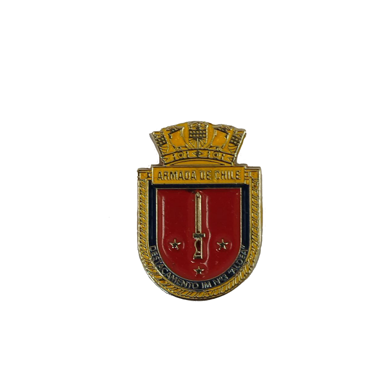 Pins escudo dim aldea